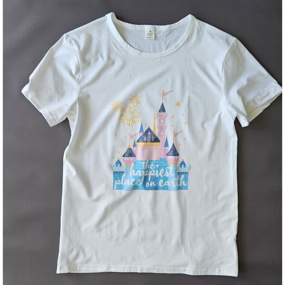 Shein Magic Kingdom Oversized Tee Shirt sz Small